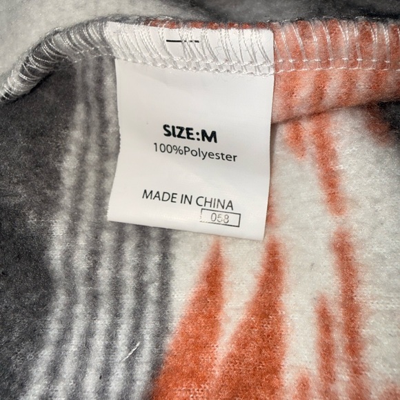 Ariat Cream and Orange Patterned Jacket - Picture 2 of 2